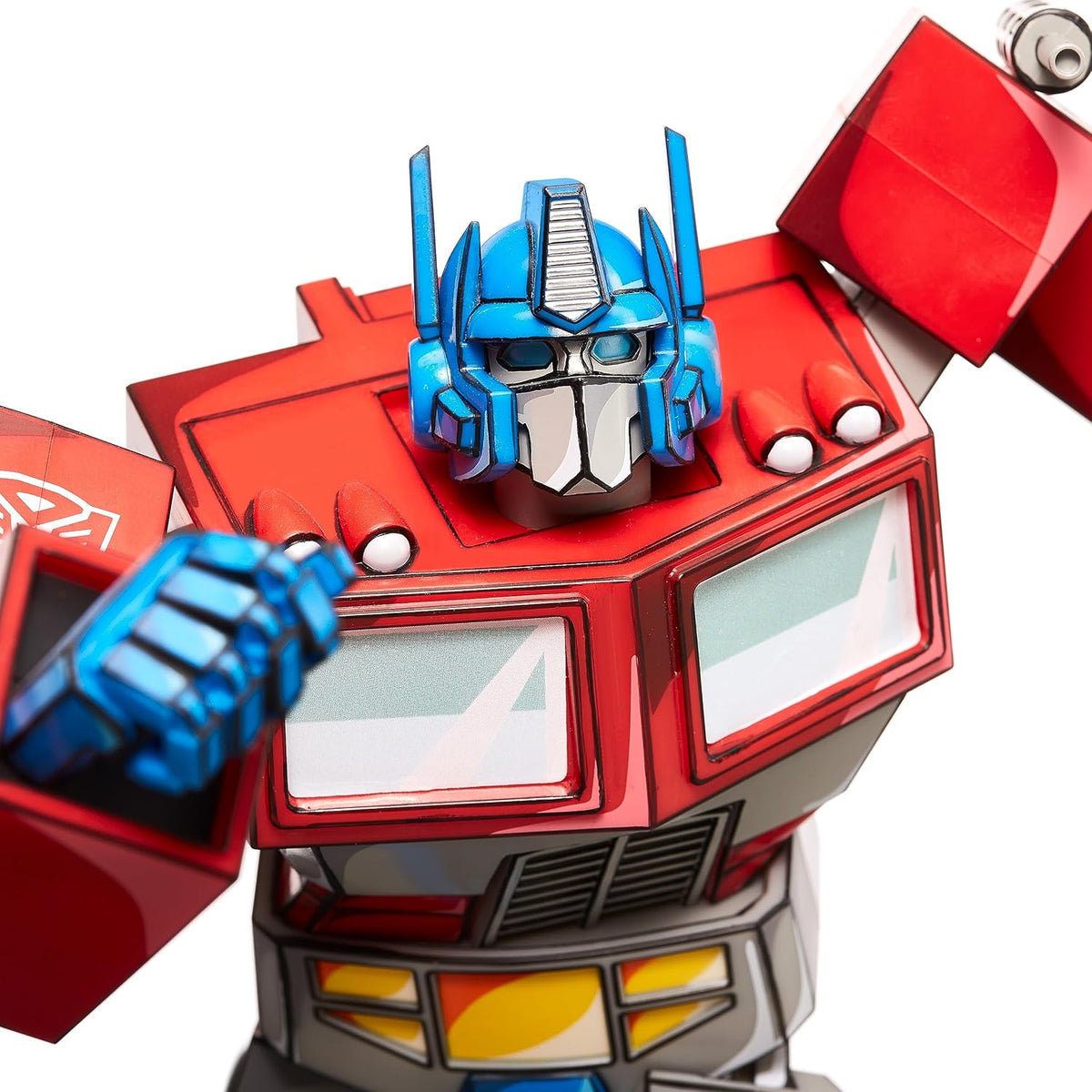 Numskull Transformers Optimus Prime figure side angle view