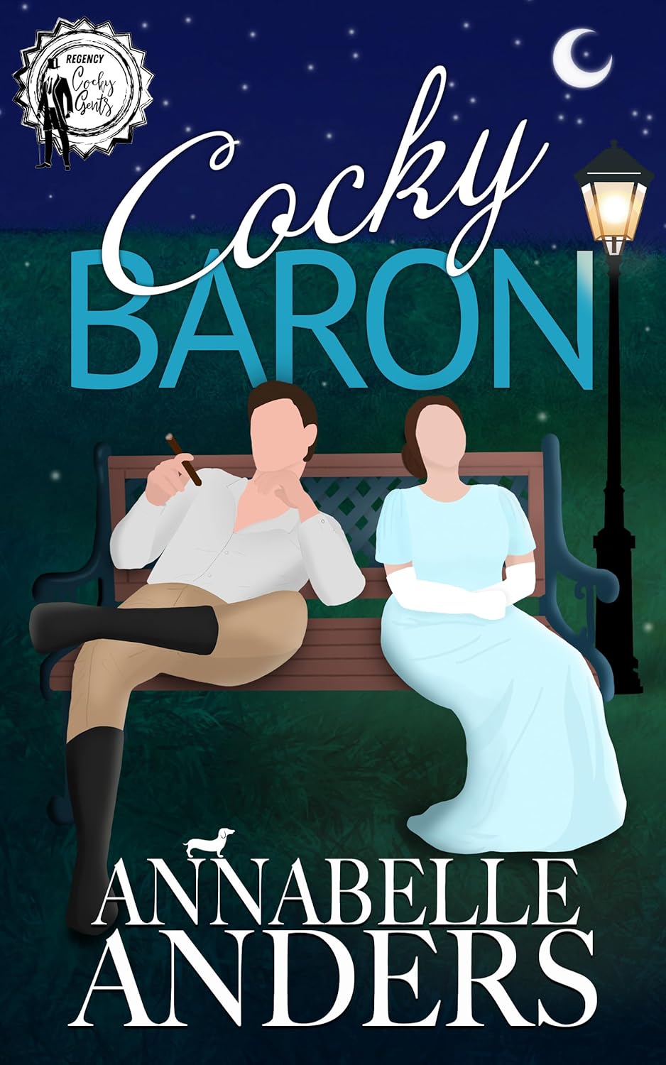 Annabelle Anders Cocky Baron Regency Cocky Gents Book 2 front cover art