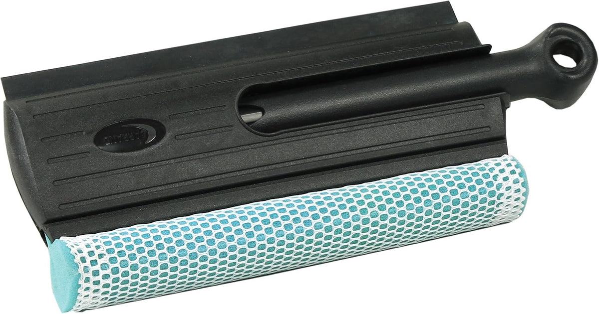 Carrand 9038 folding squeegee handle extended view.