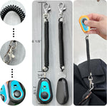 HoAoOo premium imported pet training clicker set close up view