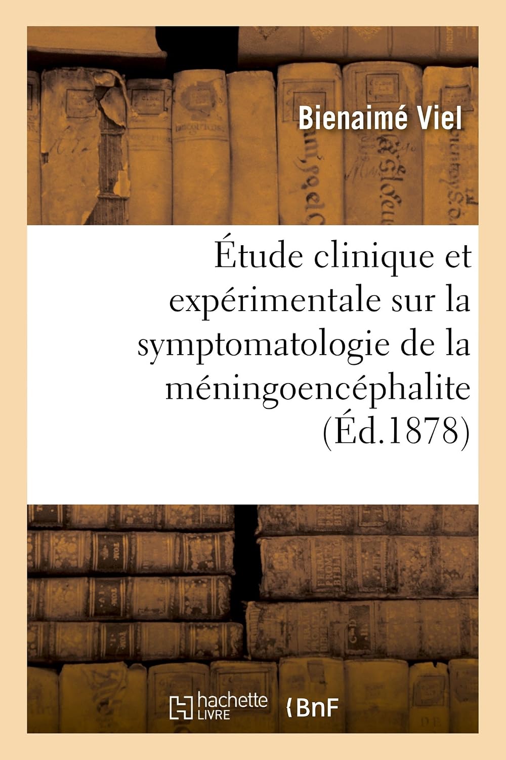 French Edition Étude Clinique Et Expérimentale front cover view medical book