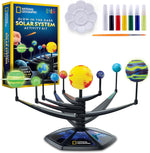 National Geographic Glow In The Dark Solar System Model Kit front view of packaging