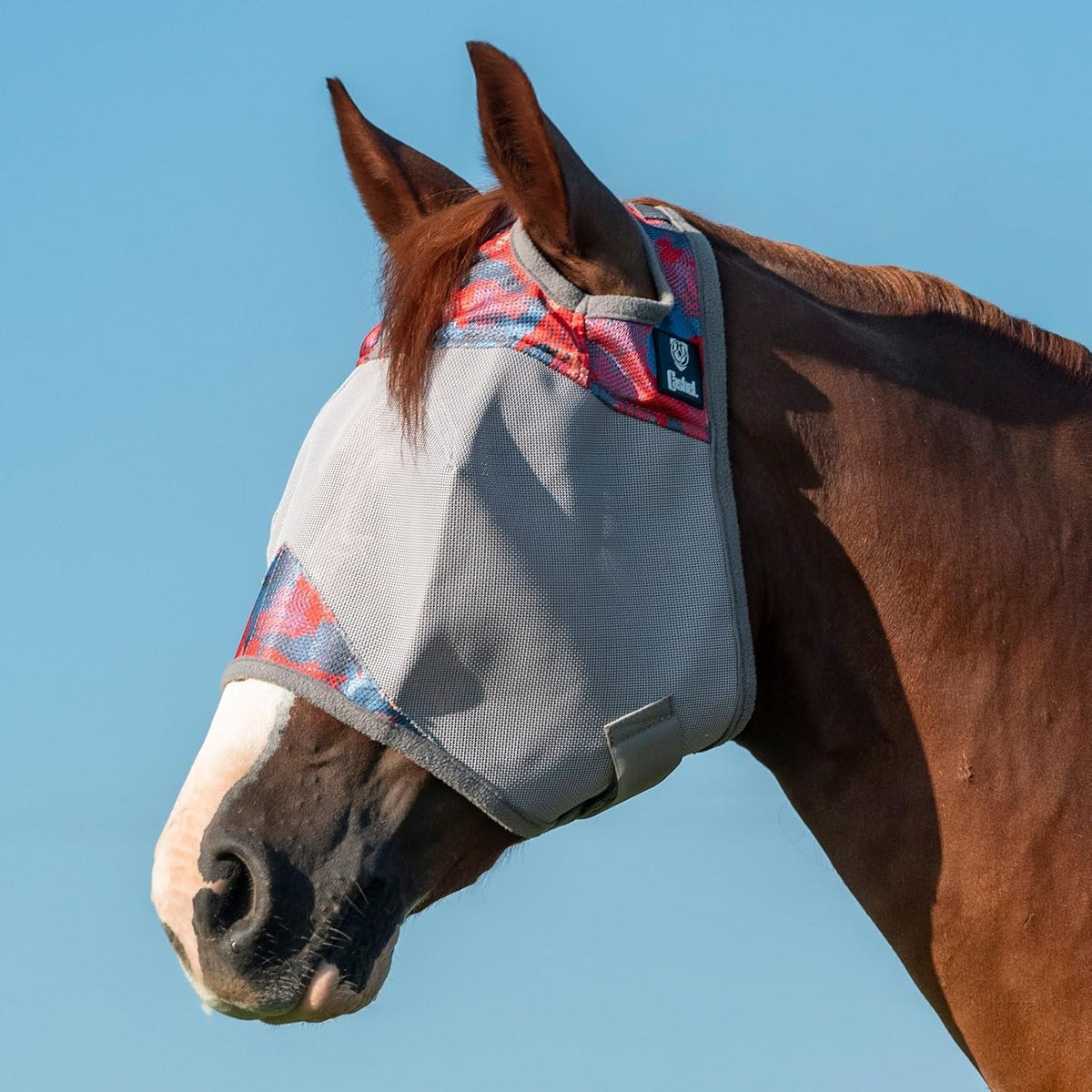 Cashel Crusader Fly Mask, Standard (Pink, Horse) - Image 12