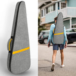 Letsrock gig bag shockproof rubber bottom feature