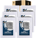 Utopia Towels 8 Piece Premium Towel Set, 2 Bath 2 Hand 4 Wash, Black | Premium Lightweight Ring Spun Cotton Hand Towels - Highly Absorbent, Quick-Drying, Ideal for Travel, Camp, Hotel & Spa - Image 12