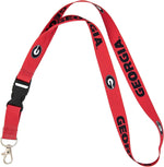 Desert Cactus sports lanyard featuring metal lobster claw clasp