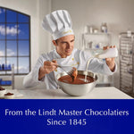 USA imported Lindt classic recipe chocolate confectionery bar close up