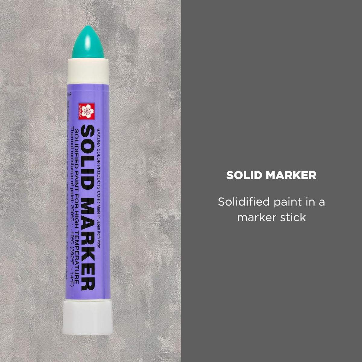 Sakura solid paint marker box of 12 packaging