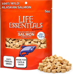 Natural wild-caught Alaskan salmon freeze-dried treats for sensitive stomachs