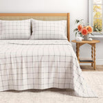 Great Bay Home Flannel Sheet Set Twin Size - 100% Turkish Cotton, Double-Brushed, Winter Bed Sheets - Ultra-Soft, Cozy, 3-Piece Bedding Set (Winter White) - Image 12