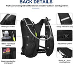 SEMSTY lightweight running vest adjustable chest straps