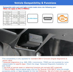 Veepeak OBDCheck BLE Plus pin connector detail