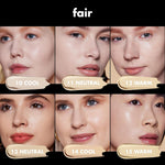 E.l.f. medium buildable coverage foundation close up shade swatch.