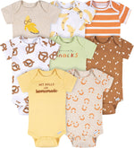 Onesies Brand baby casual printed romper lifestyle angle