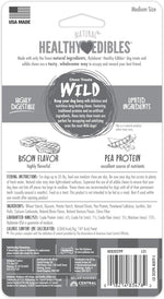 Nylabone healthy edibles bison chew bones back panel instructions
