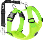 SlowTon mesh dog harness reflective strap feature