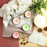Hearth & Harbor candle melting machine with LED display lit