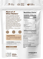 Micro Ingredients raw chia seeds bulk pouch nutrition facts
