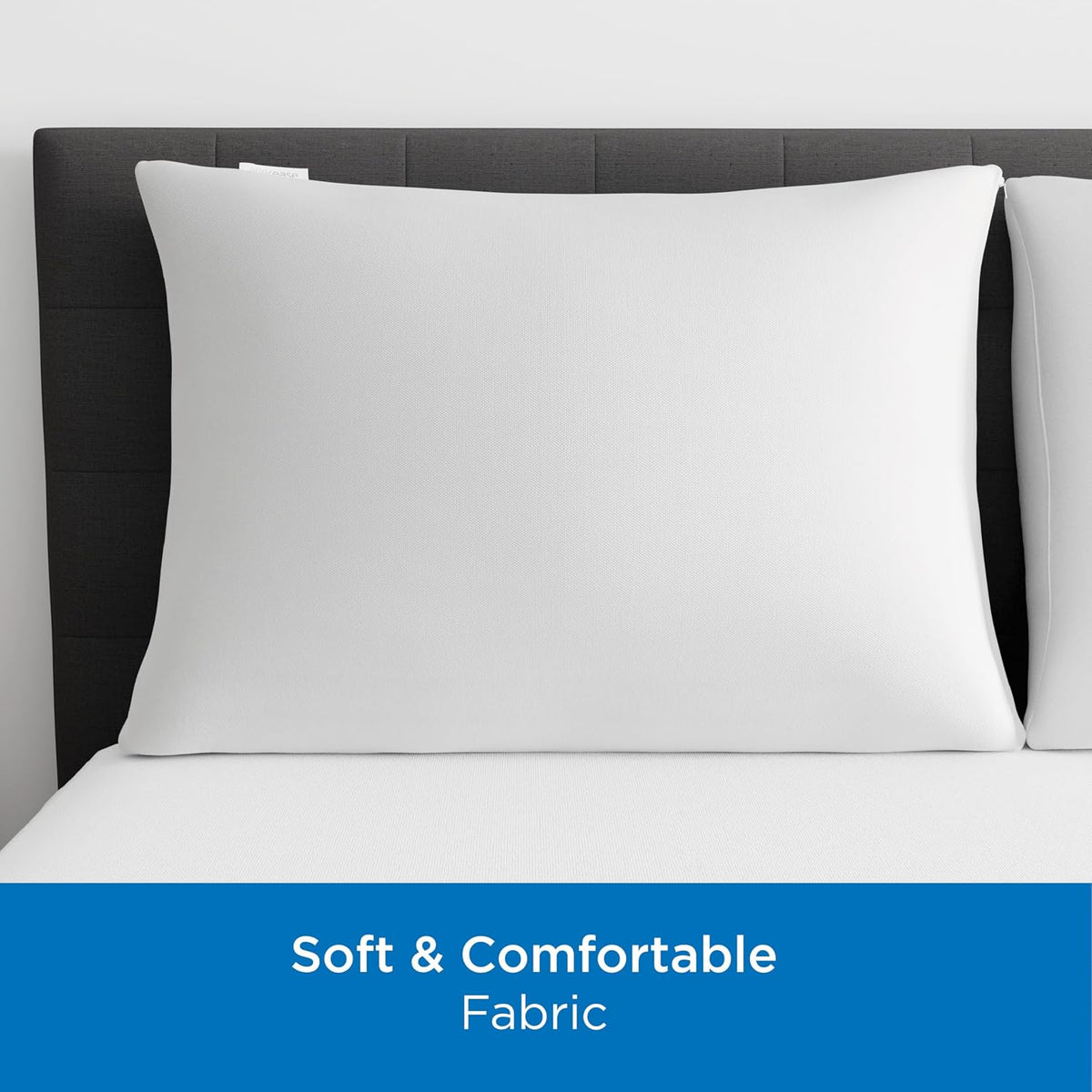 AllerEase moisture wicking pillow protector demonstration