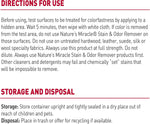 Nature's Miracle pet stain remover pouring nozzle detail