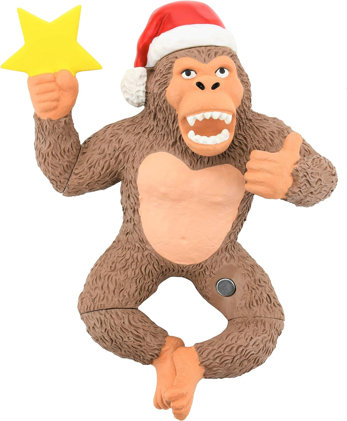 Tree Buddees King Kong tree topper showing mounting openings