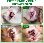 FANGCUN cat and dog ear wipes container back view