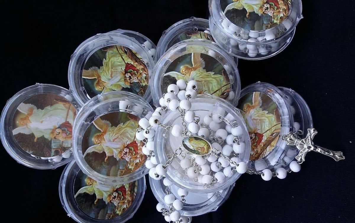 YRP scented religious prayer rosary full length layout