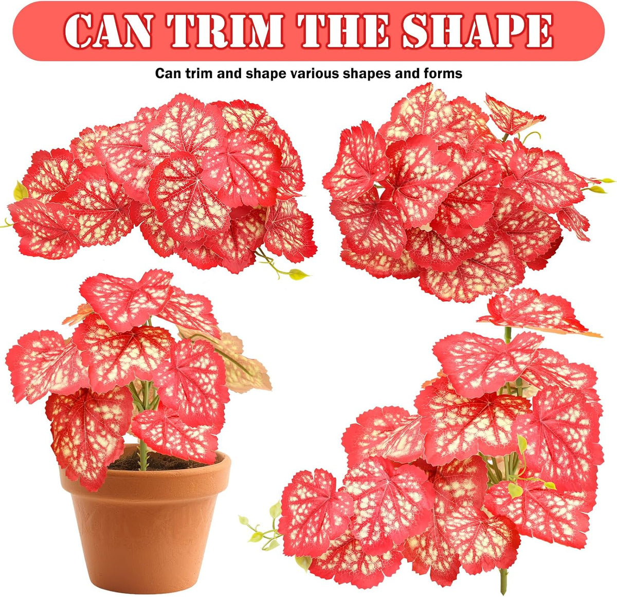 Quozuo artificial plant vines with suction cup mounting detail