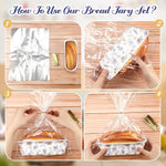 Teenyyou holiday themed paper loaf pan set arranged with gift packaging