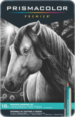 Prismacolor premier graphite drawing pencils front view set packaging