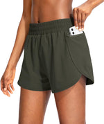 Soothfeel womens sports shorts full length display