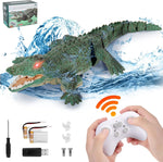 GearRoot remote control crocodile toy front view