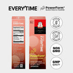 Jung Kwan Jang Everytime PowerForm individual stick showing caffeine free performance formula.