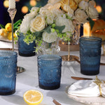 Darlion highball drinking glasses arranged together on a tabletop