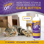 Urine Off enzyme cleaner bottle label details