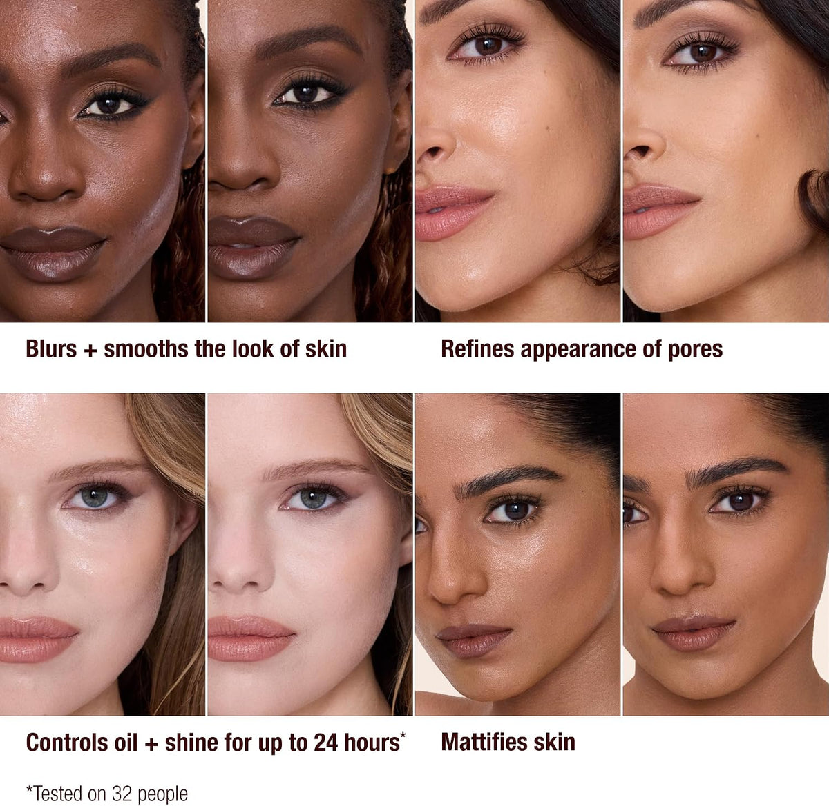 Charlotte Tilbury Airbrush Flawless Matte Setting Spray - Ulta-Fine Mist to Prime & Set Makeup Up to 16Hr - Oil and Shine Control with Blurring Matte Finish, Humidity & Waterproof - Image 11