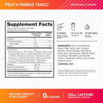 Optimum Nutrition Amino Energy pre workout powder container lid and safety seal details