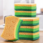 Generic Zero Scratch Scrub Sponges pack of six front view