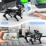 XiaoR Geek ESP32 robot kit close up of high precision aluminum alloy body