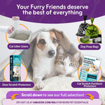 Reli. imported USA pet supplies packaging showing the authentic product details and dimensions.
