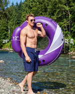 Pafolo adult pool float mesh bottom detail