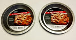 Cooking Concepts heavy weight steel pie pans top angle view