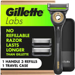 Gillette Labs with Exfoliating Bar razor kit front view