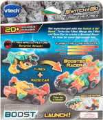 VTech T-Rex dino toy demonstrating transformation steps