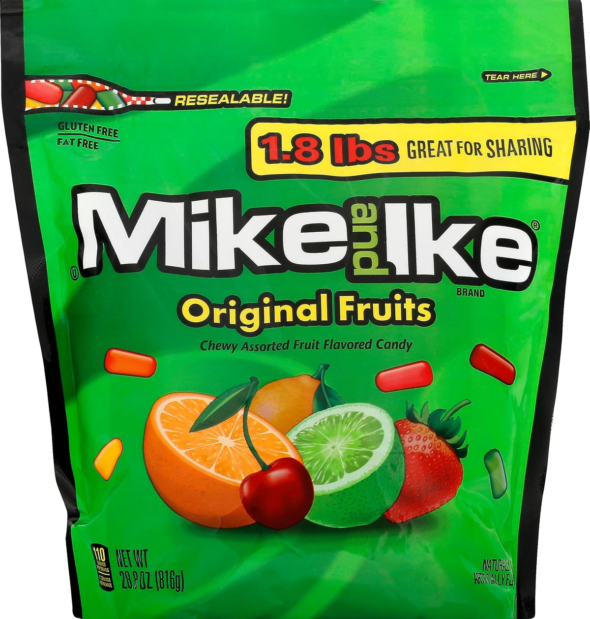 Mike and Ike, Mega Mix Sour, 28.8 Ounce - Image 14