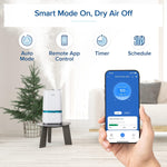 LEVOIT 4L Smart Cool Mist Humidifier for Home Bedroom with Essential Oils, Customize Humidity for Baby & Plants, APP & Voice Control, Schedule, Timer, Last up to 40Hrs, Whisper Quiet, Handle Design - Image 2