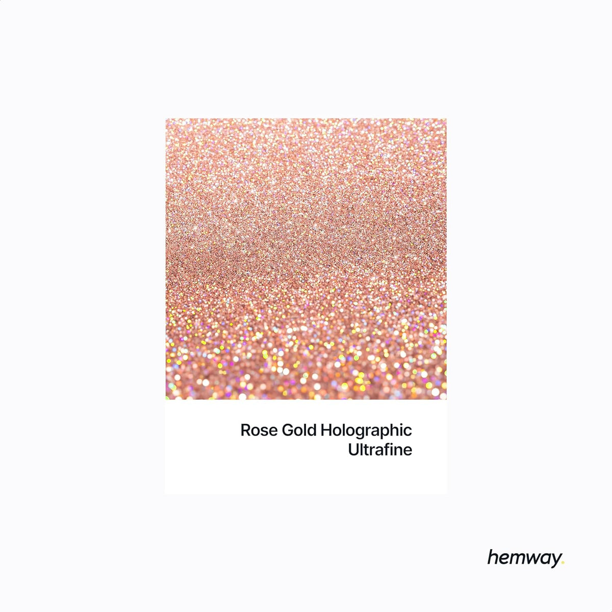 Close up shot of fine rose gold glitter texture