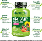 Naturelo men and women multivitamin capsules bottle packaging