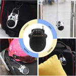 Newdeport travel cable lock used for bicycle and helmet