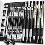 Nicpro mechanical pencil set front view